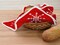 Leisure Arts Bread & Basket Cloth 15.7"X15.7" Snowflake, Stamp Embroidery Cloth, Bread Cloth, Tea Towels For Bread, Towel, Cloth Cover, Pastry